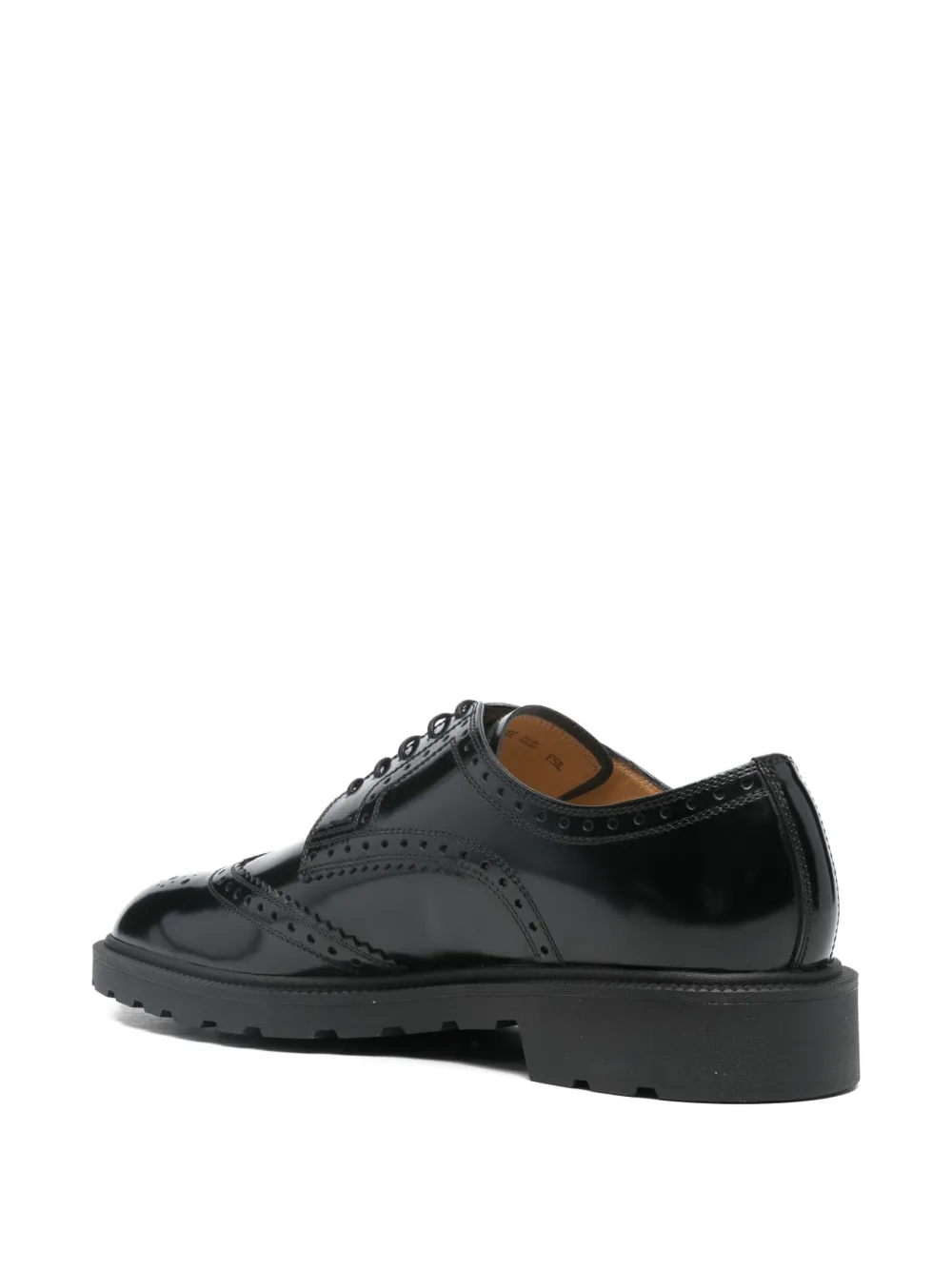 Bally Eduard leather lace-up derby shoes Black