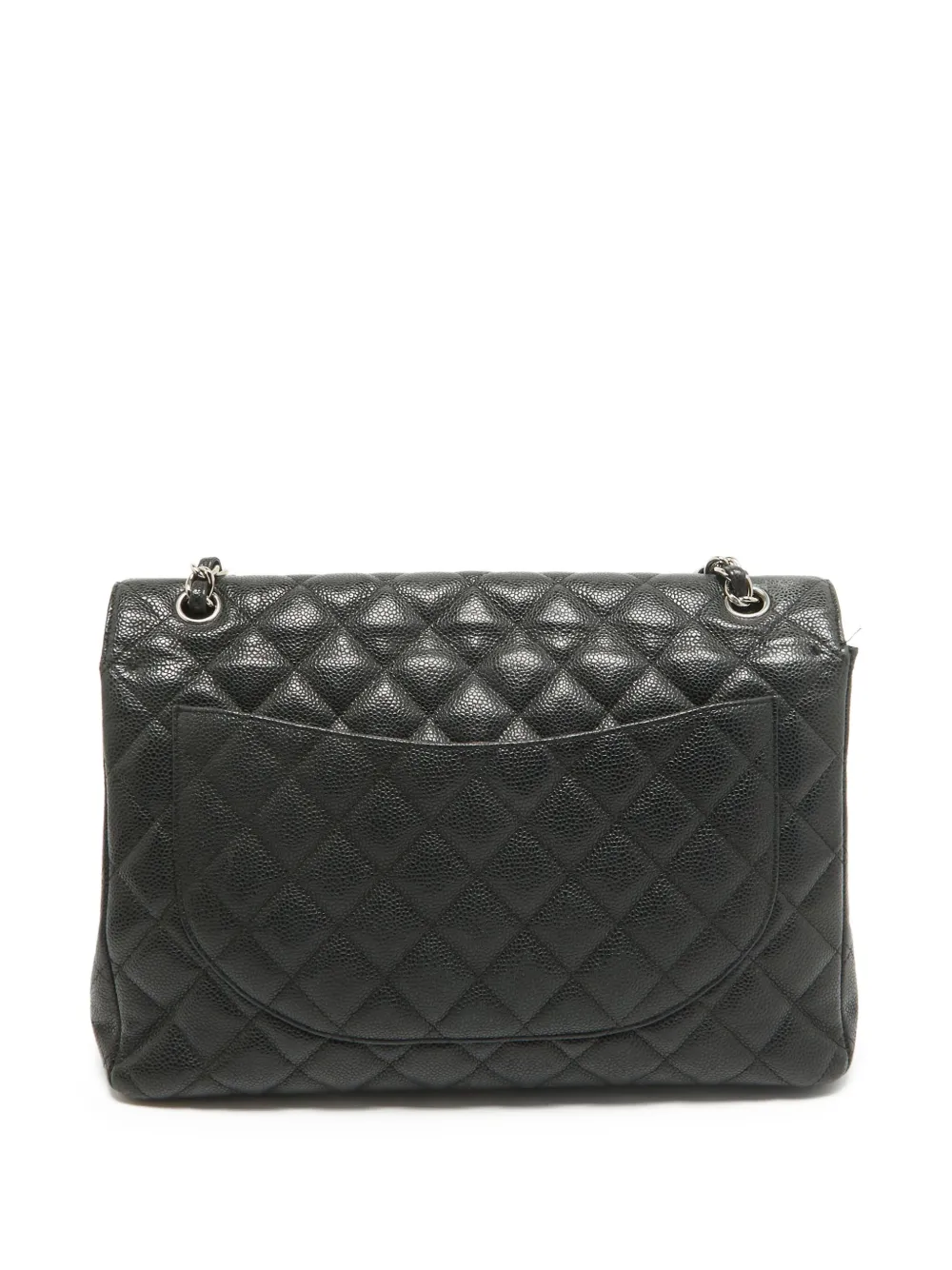 Pre-owned Chanel Maxi Classic Caviar Double Flap Shoulder Bag