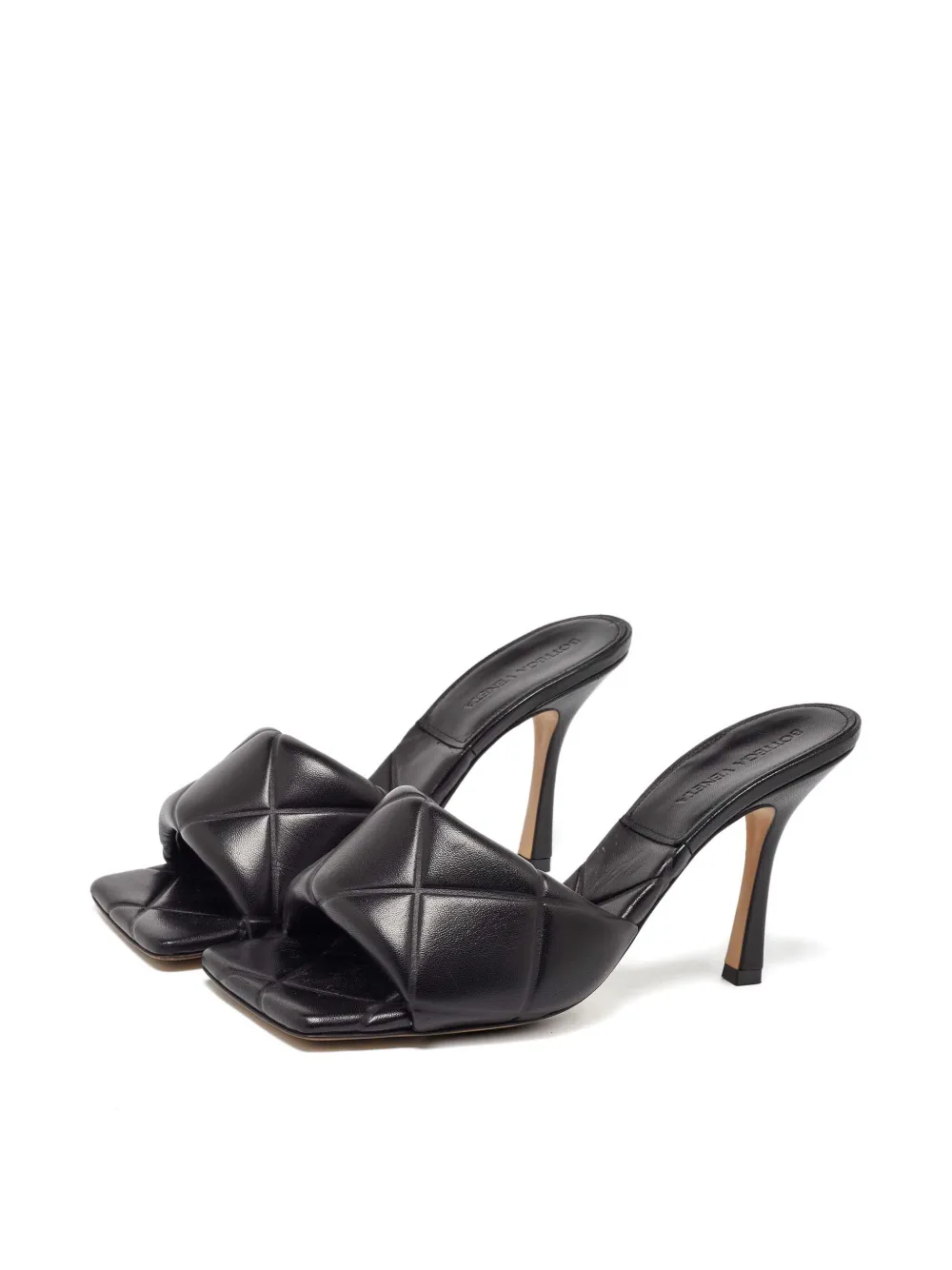 Bottega Veneta Pre-Owned quilted open-toe high-heel mules | Image 2