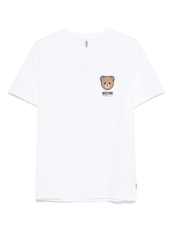 Moschino ロゴ Tシャツ | ホワイト | FARFETCH JP