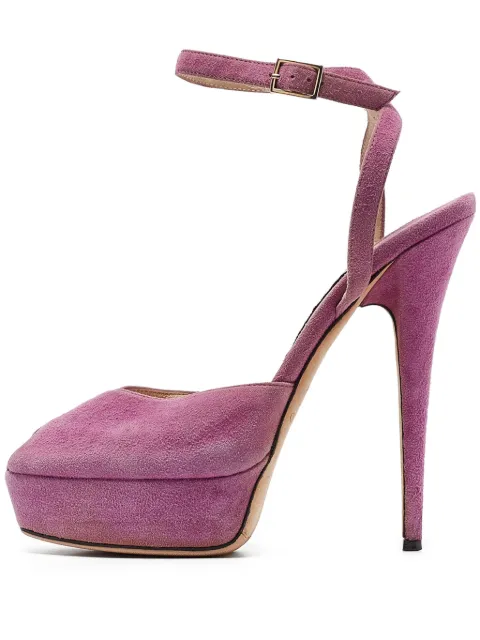 Jimmy Choo Pre-Owned platform buckle sandals