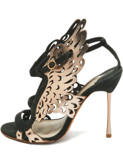 Sophia Webster 115mm leather heeled sandals 