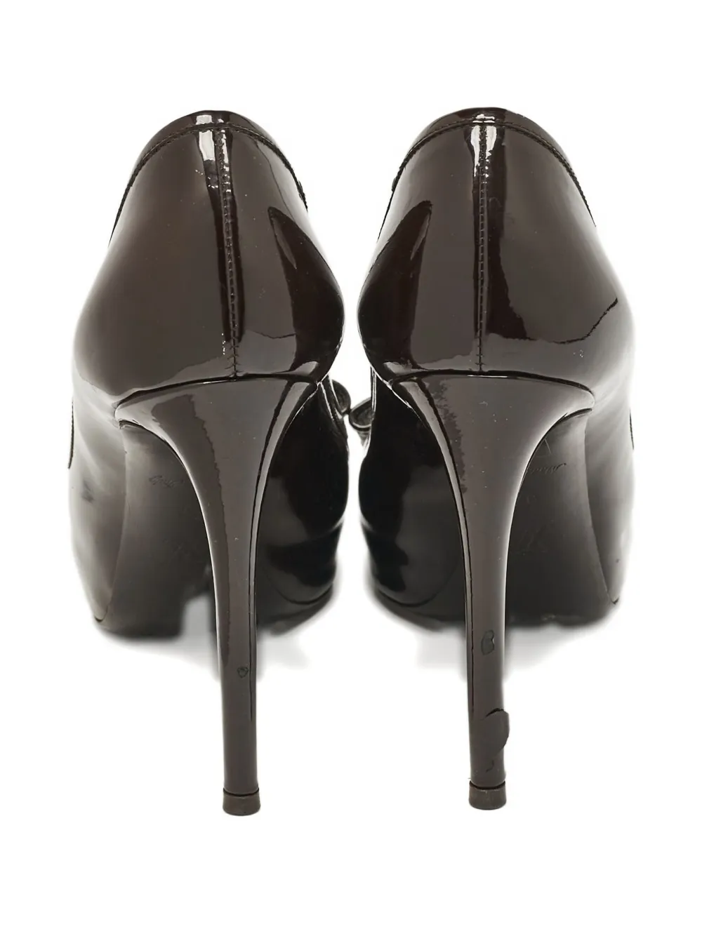 Pre-owned Louis Vuitton 120mm Leather Heeled Pumps
