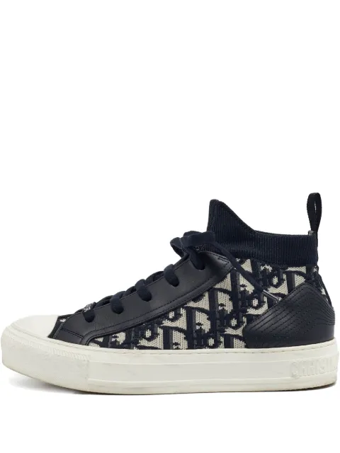 Christian Dior Pre-Owned Oblique-canvas sneakers