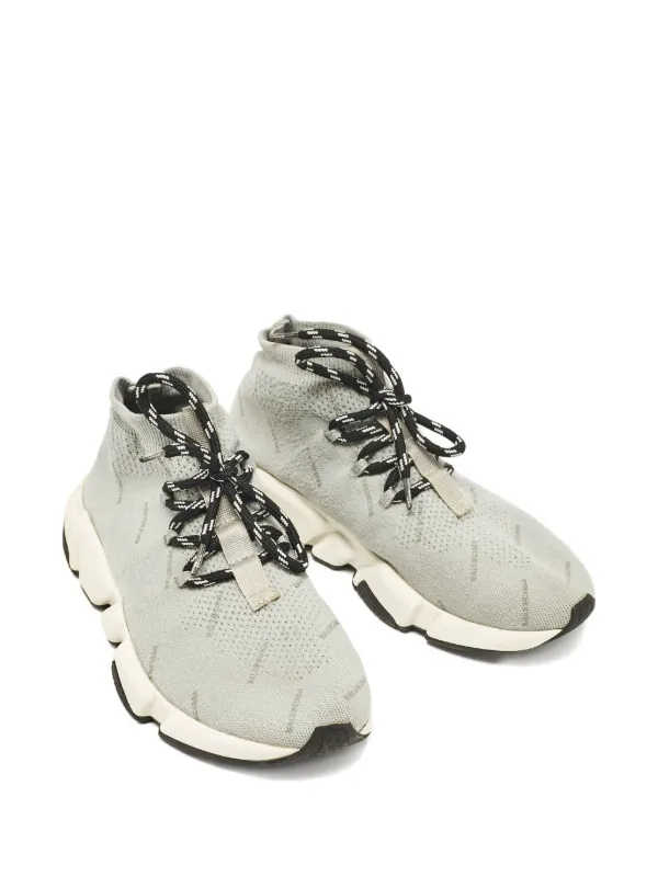 Balenciaga Pre-Owned Speed Trainer Sneakers Grey FARFETCH ID
