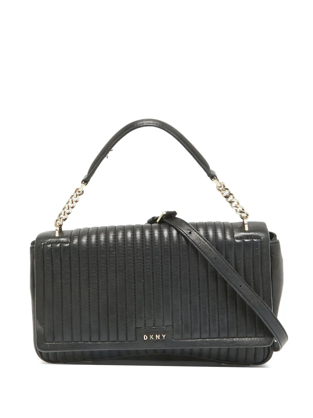 DKNY Vintage Pre-Owned quilted tote bag | Black | Image 1