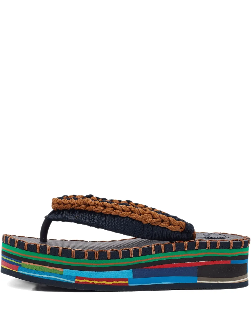 Pre-owned Chloé 2022 Lou Platform Sandals