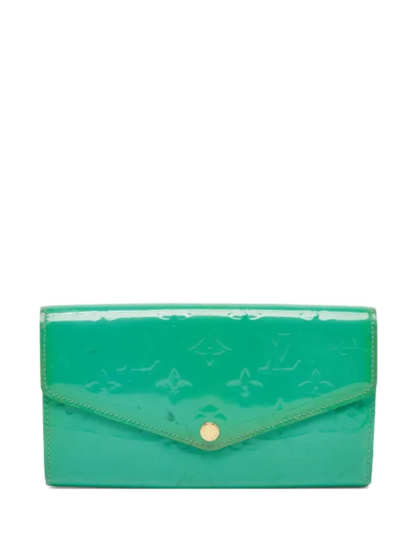 Louis Vuitton Pre-Owned Cartera Sarah Verde FARFETCH PE
