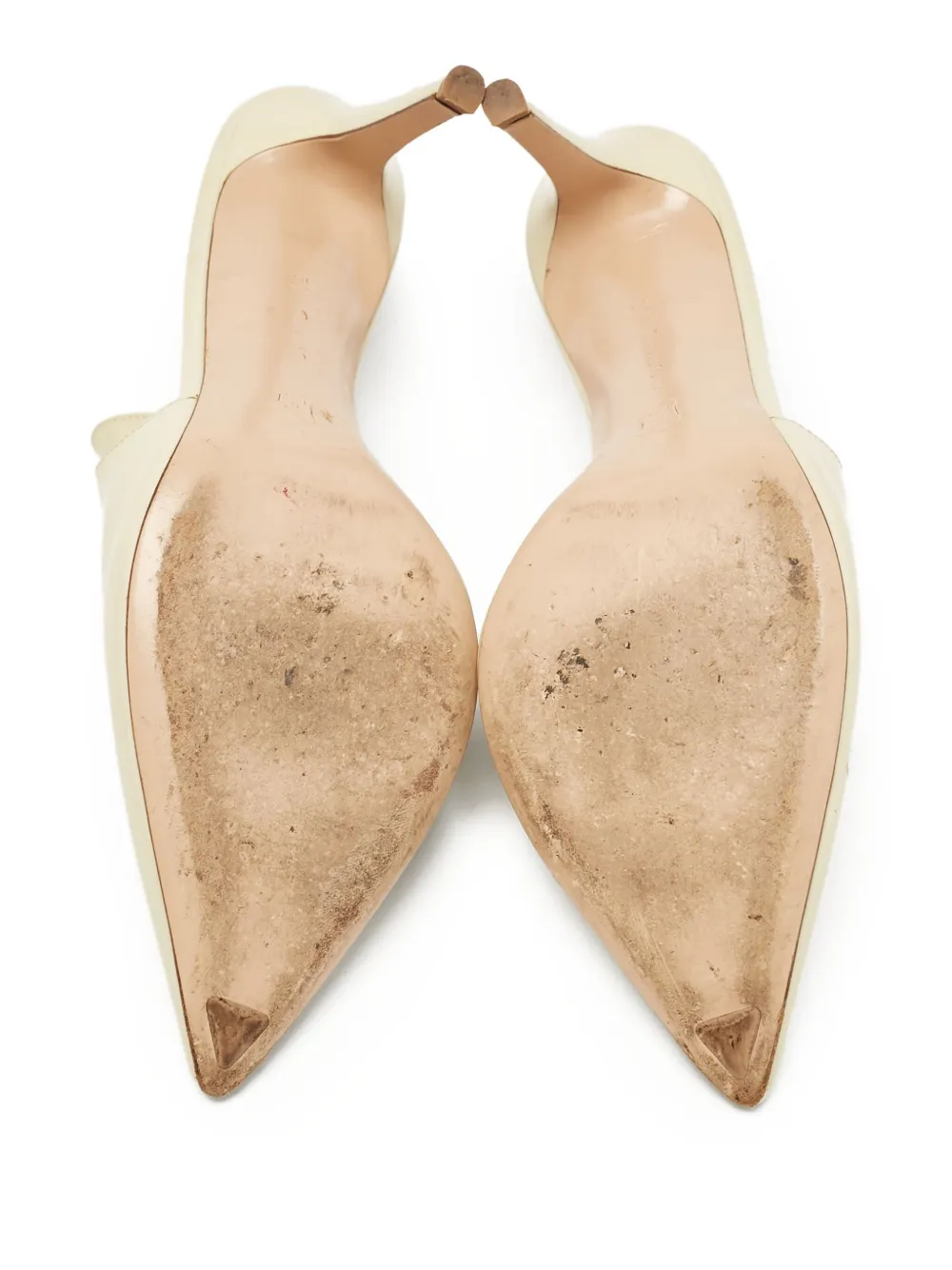 Pre-owned Gianvito Rossi Patent-finish Mules