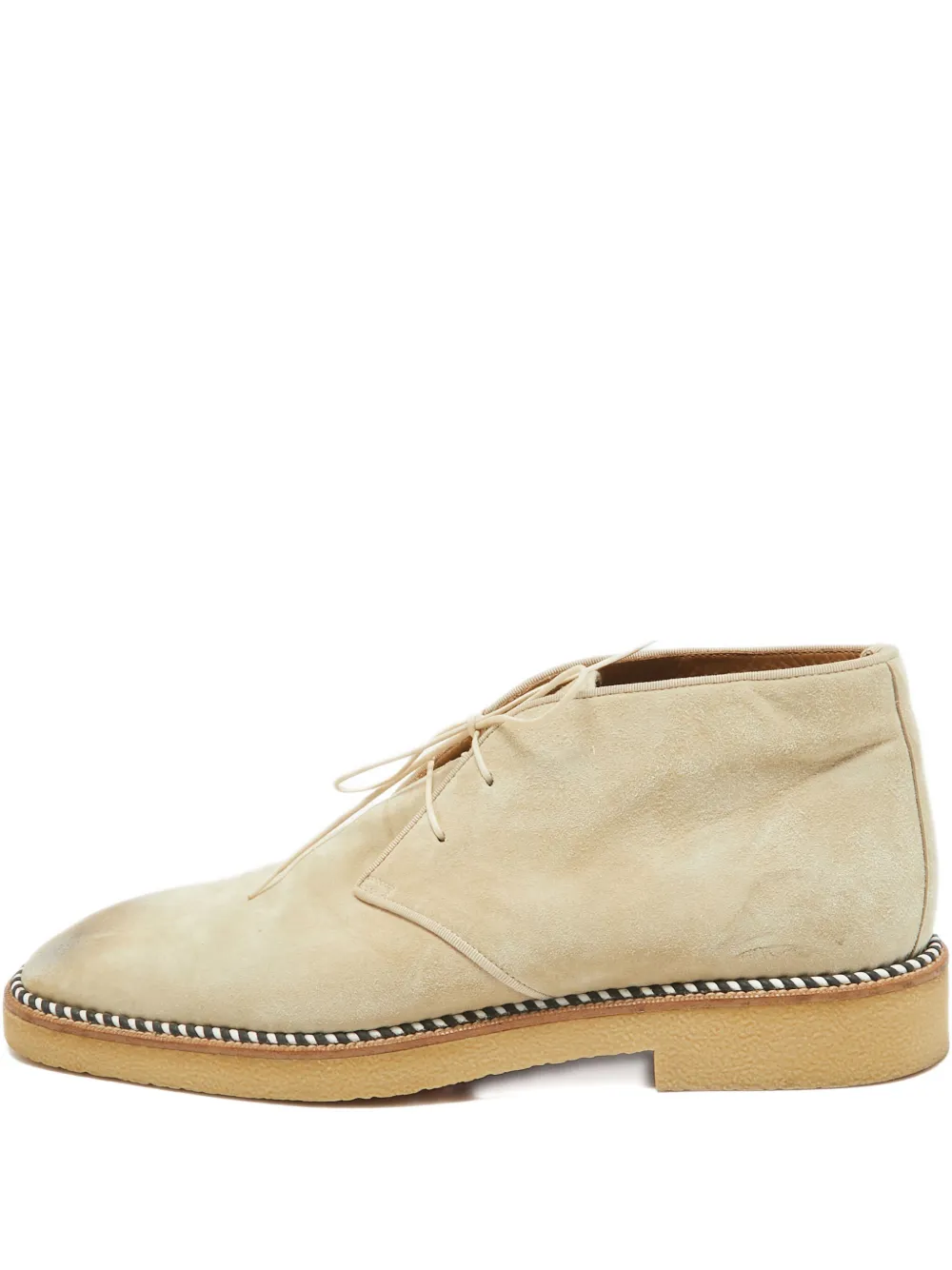 Christian Louboutin Pre-Owned suede desert boots | neutro | Image 1
