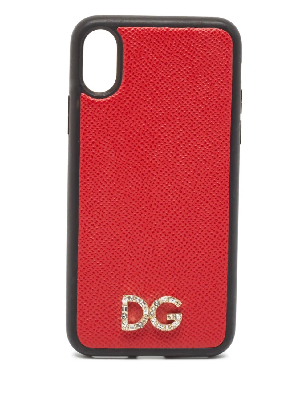 Dolce & Gabbana Pre-Owned funda para iPhone X de piel | rojo | Image 1