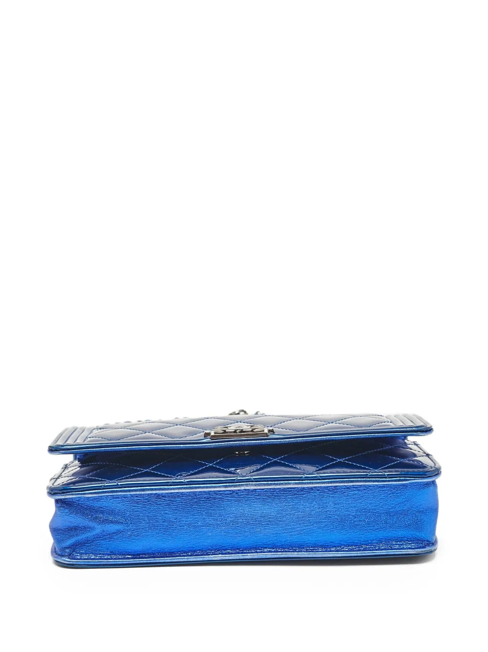 Pre-owned Chanel Boy Wallet-on-chain Quilted Leather Shoulder Bag