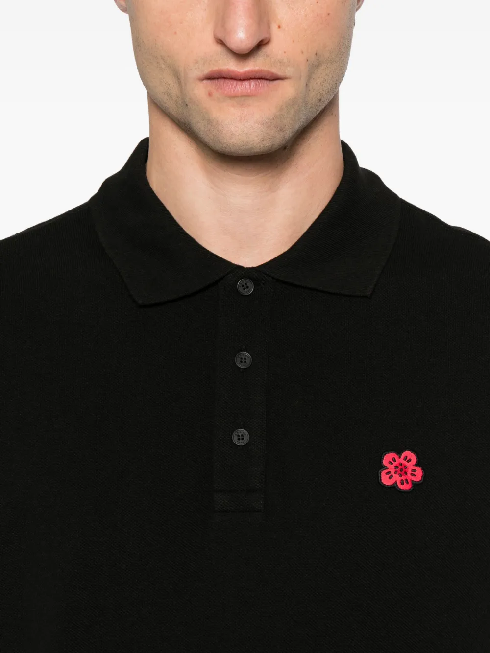 Kenzo Boke Flower polo shirt Zwart