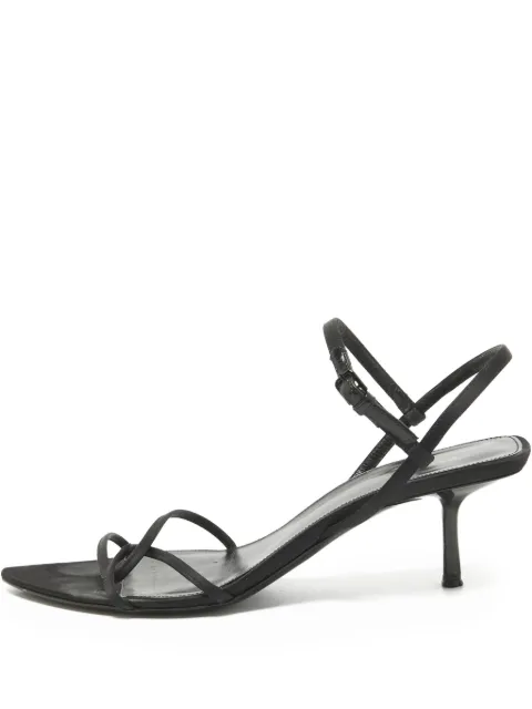 Saint Laurent Pre-Owned sandalias con tacón de 60mm