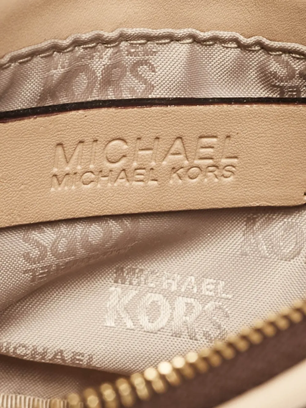 Pre-owned Michael Kors Vintage Canvas Crossbody Bag
