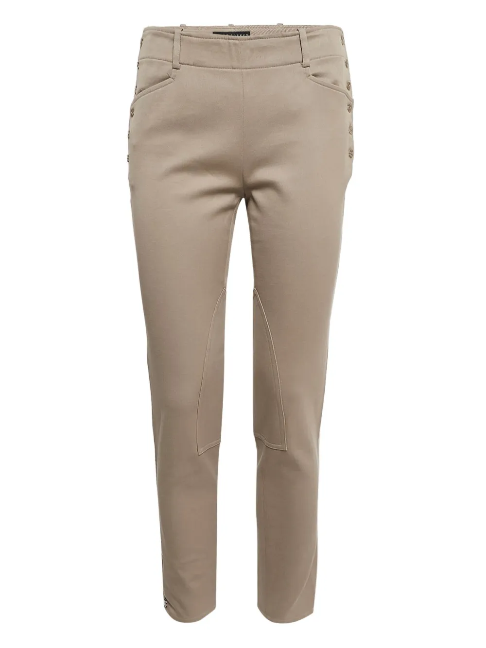 Ralph Lauren Vintage Pre-owned button-detail trousers | Neutrals | Image 1