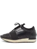 Balenciaga Pre-Owned Race Runners sparkle-embellished sneakers - Black