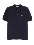 Bally logo-patch polo shirt - Blue