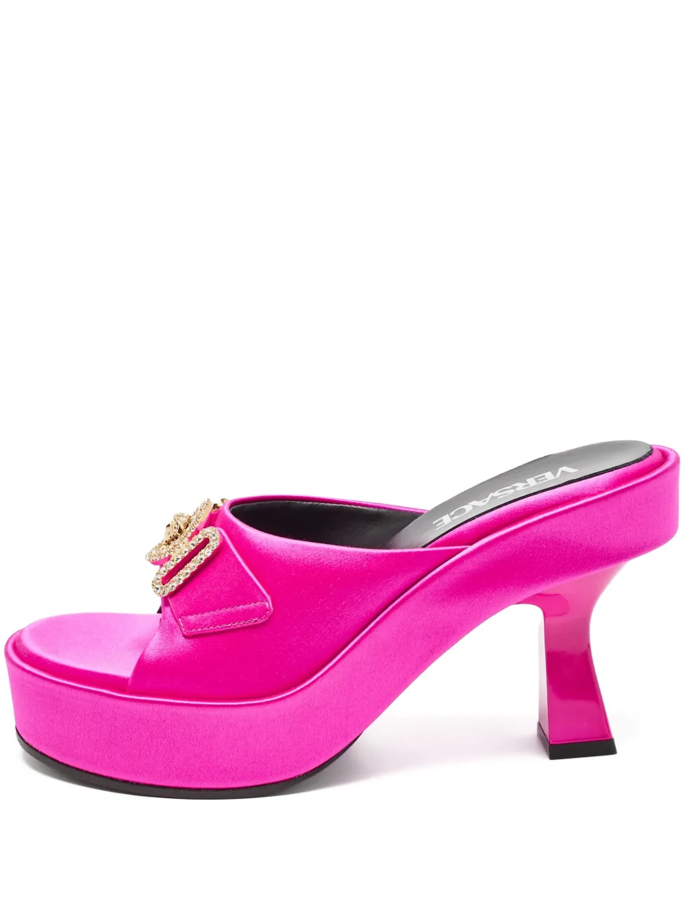 Pre-owned Versace 75mm Medusa Biggie Sandals