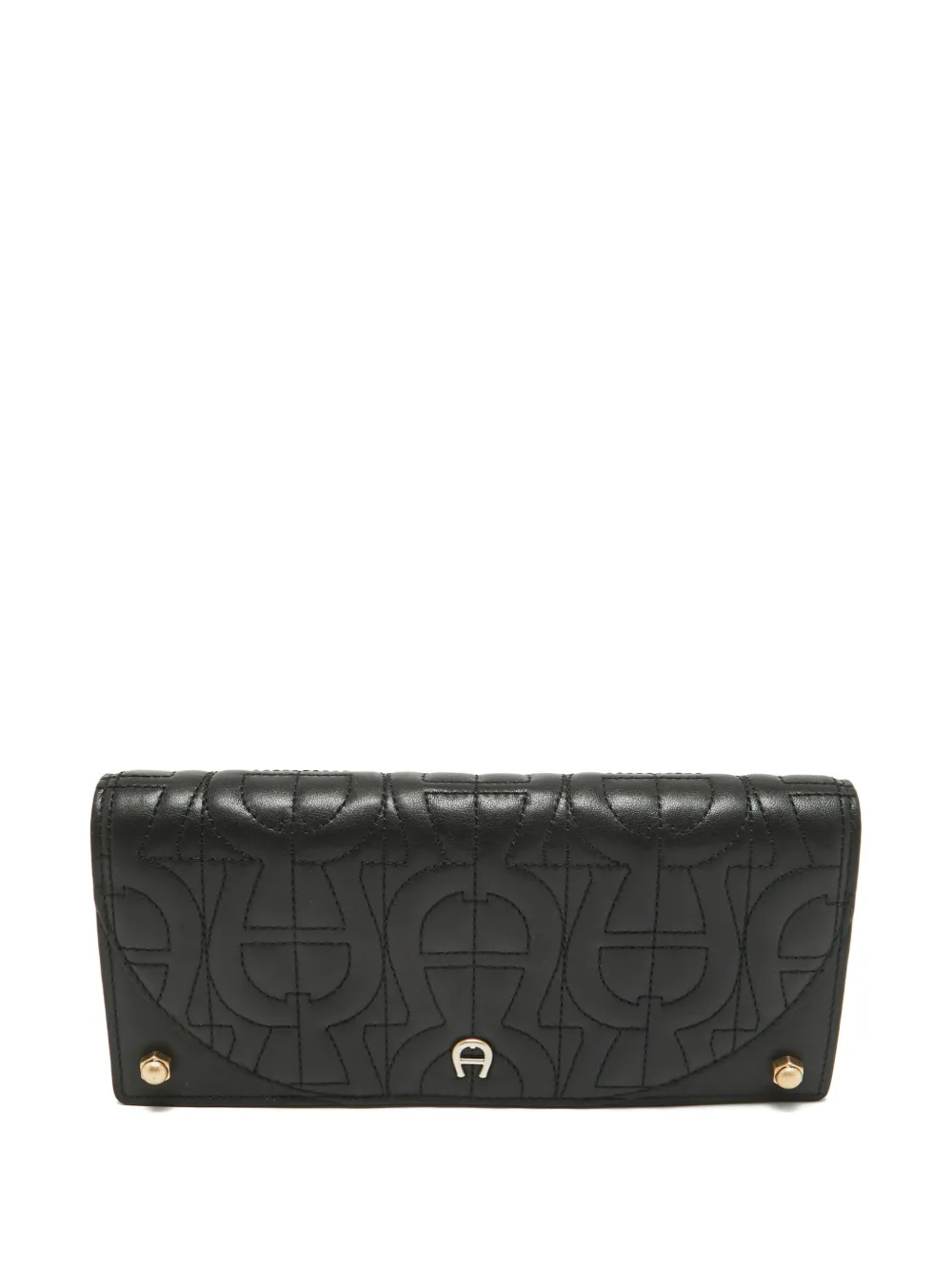 Aigner Vintage quilted wallet | Black | Image 1