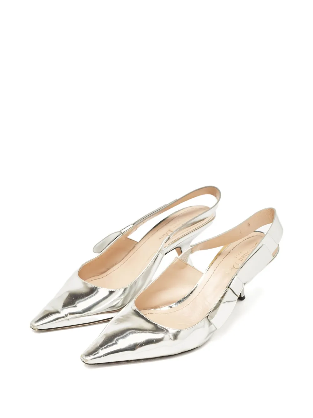 Pre-owned Dior 70mm Leather Pumps