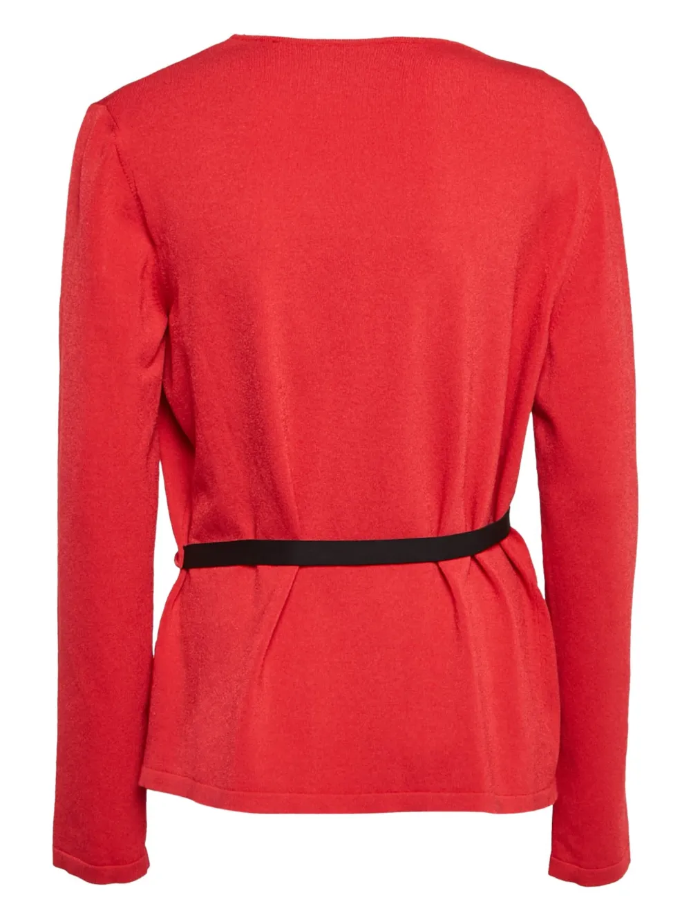 Moschino Pre-Owned 2019 wrap belt sweater | Image 2