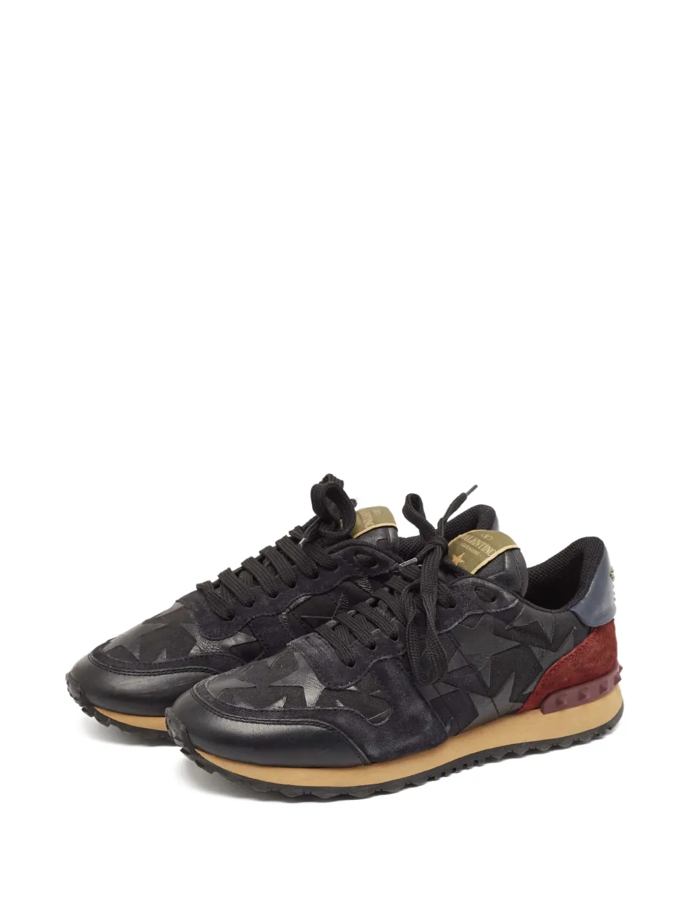 Valentino Garavani Pre-Owned Rockrunner sneakers - Zwart