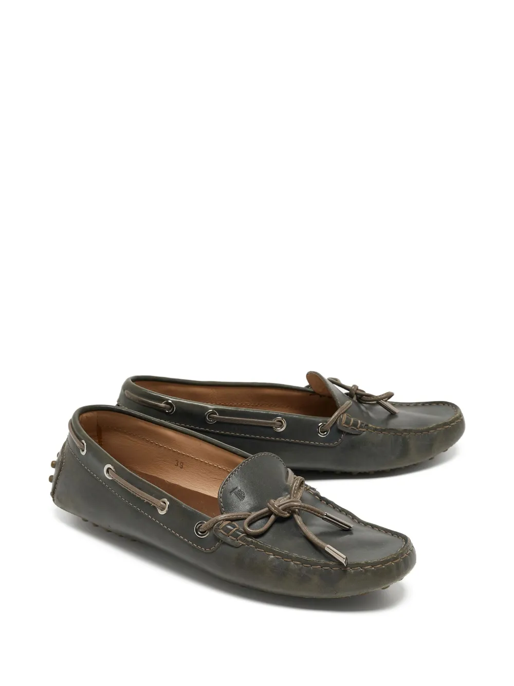 Tod's Vintage leather boat shoes | Image 2