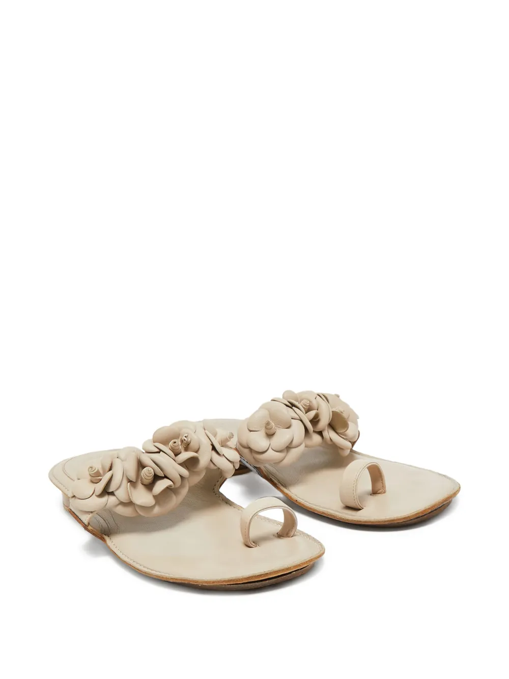 CHANEL Pre-Owned Camellia sandals | Image 2