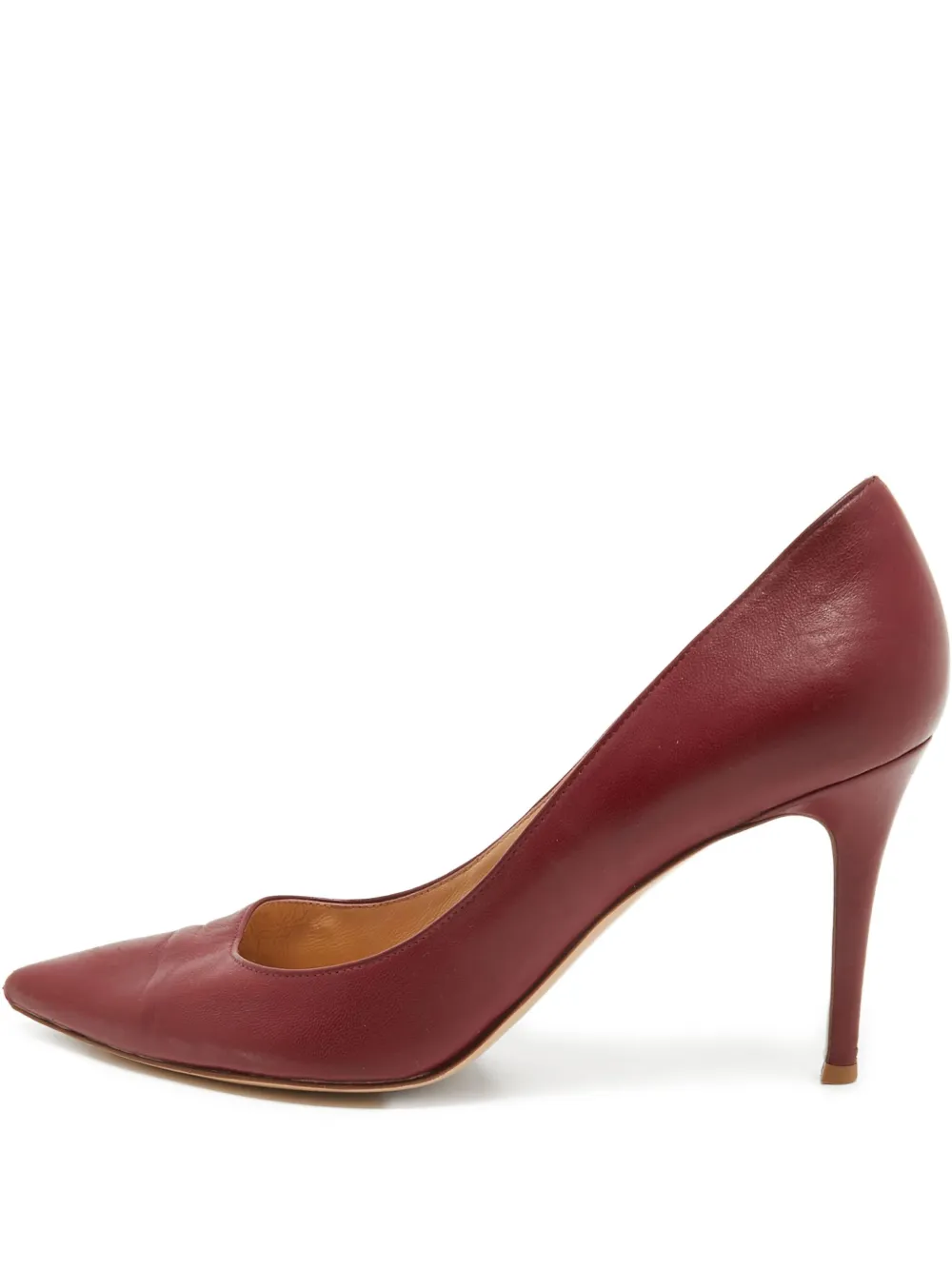 Gianvito Rossi pre-owned 90mm leather pumps | Red | Image 1