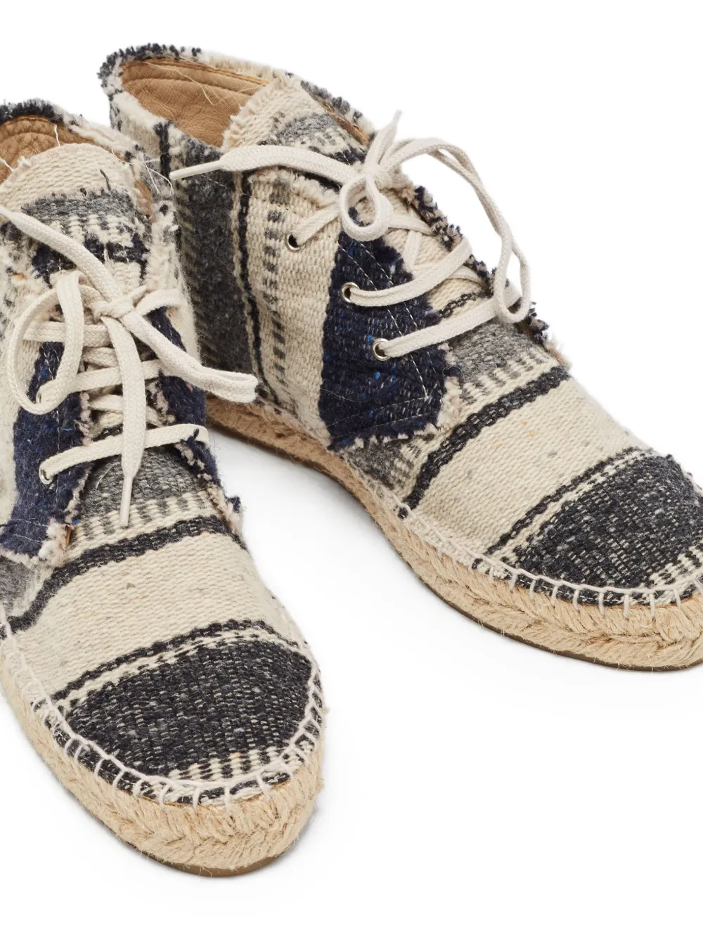 CHANEL Pre-Owned striped espadrilles | Image 2