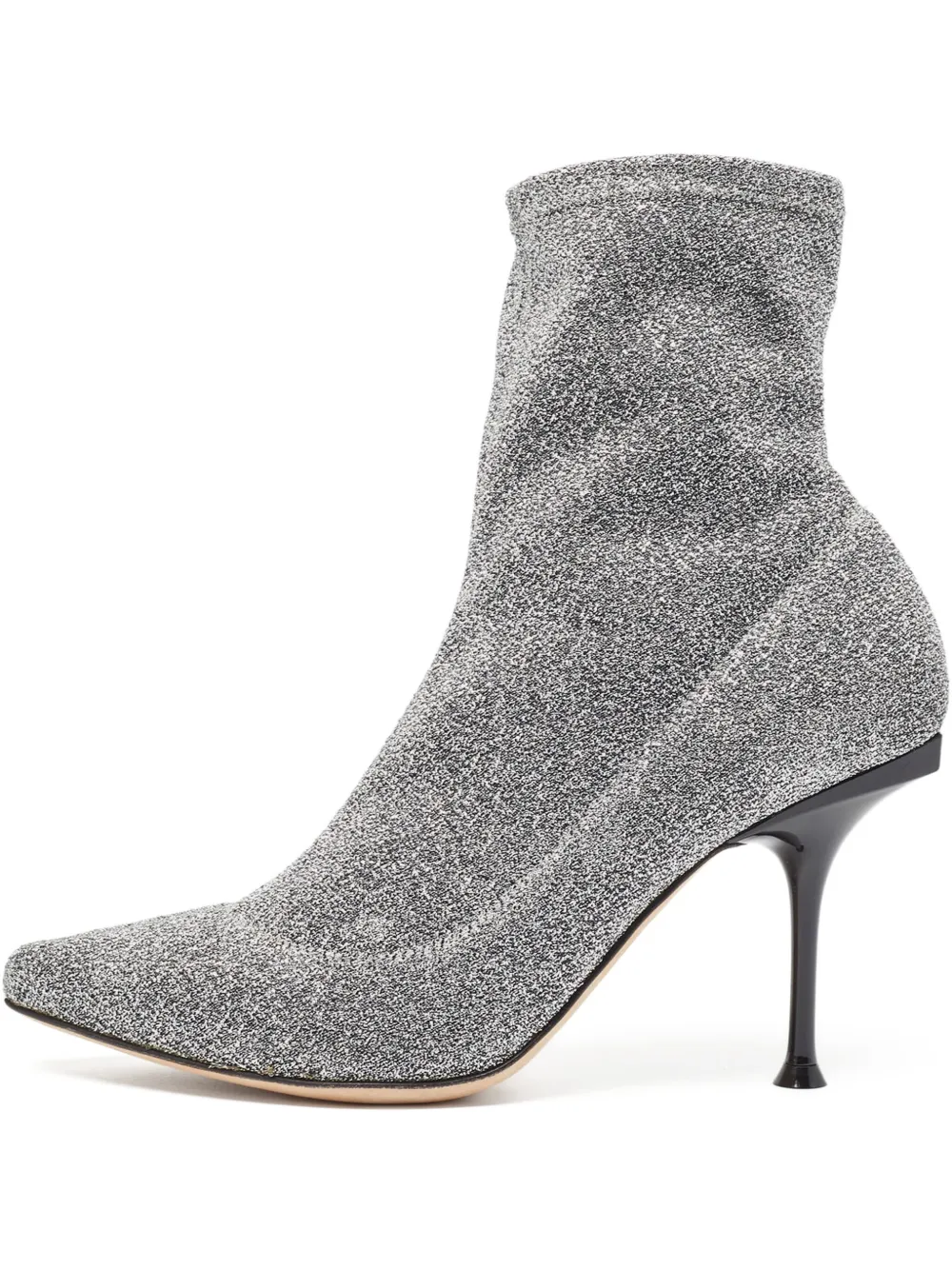 Sergio Rossi Vintage 90mm embellished ankle boots | Silver | Image 1