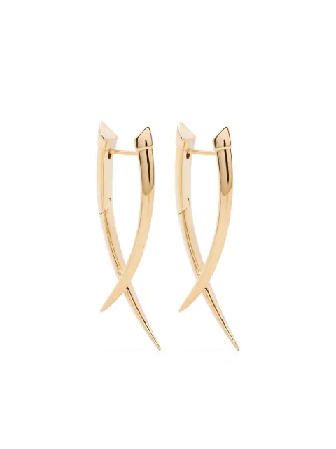 Shaun Leane Sabre Crossover earrings