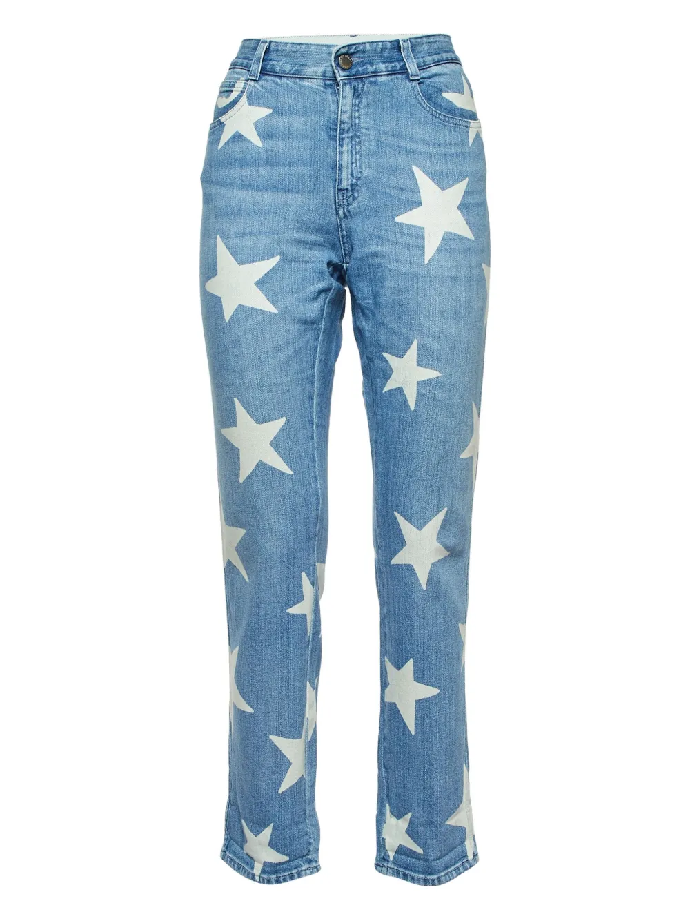 Stella McCartney Pre-Owned 2024 star-print jeans | Blue | Image 1