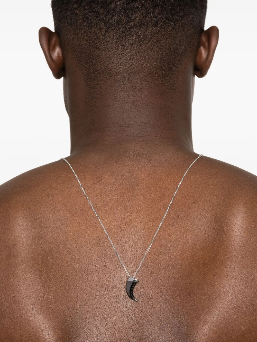 Shaun Leane Sterling Silver Talon Claw Necklace In Metallic