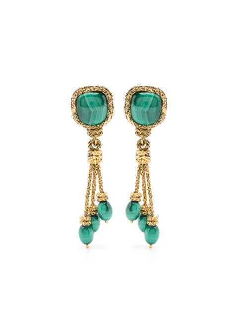 Aurelie Bidermann MIKI MALACHITE EARRINGS