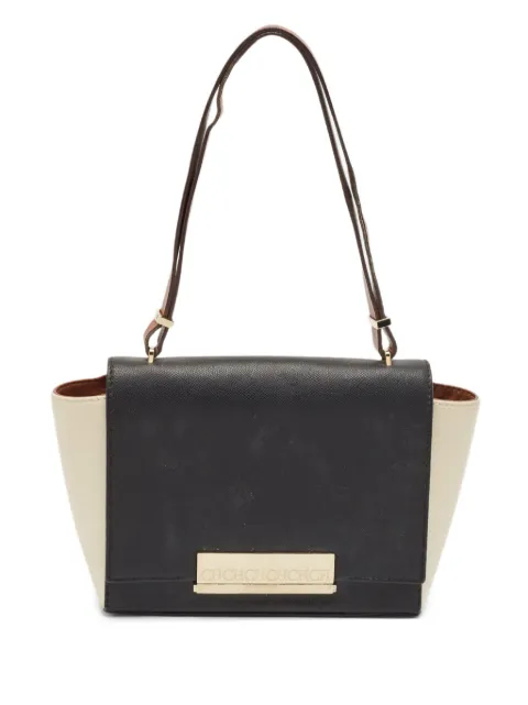 Carolina Herrera Vintage pre-owned leather flap bag