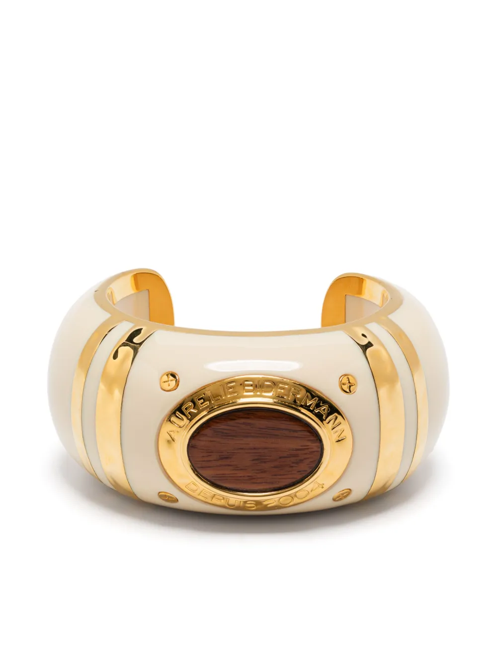 Aurelie Bidermann BYBLOSA CUFF BRACELET | Gold | Image 1