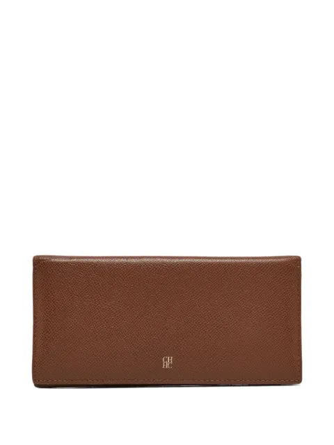 Carolina Herrera Vintage textured leather wallet