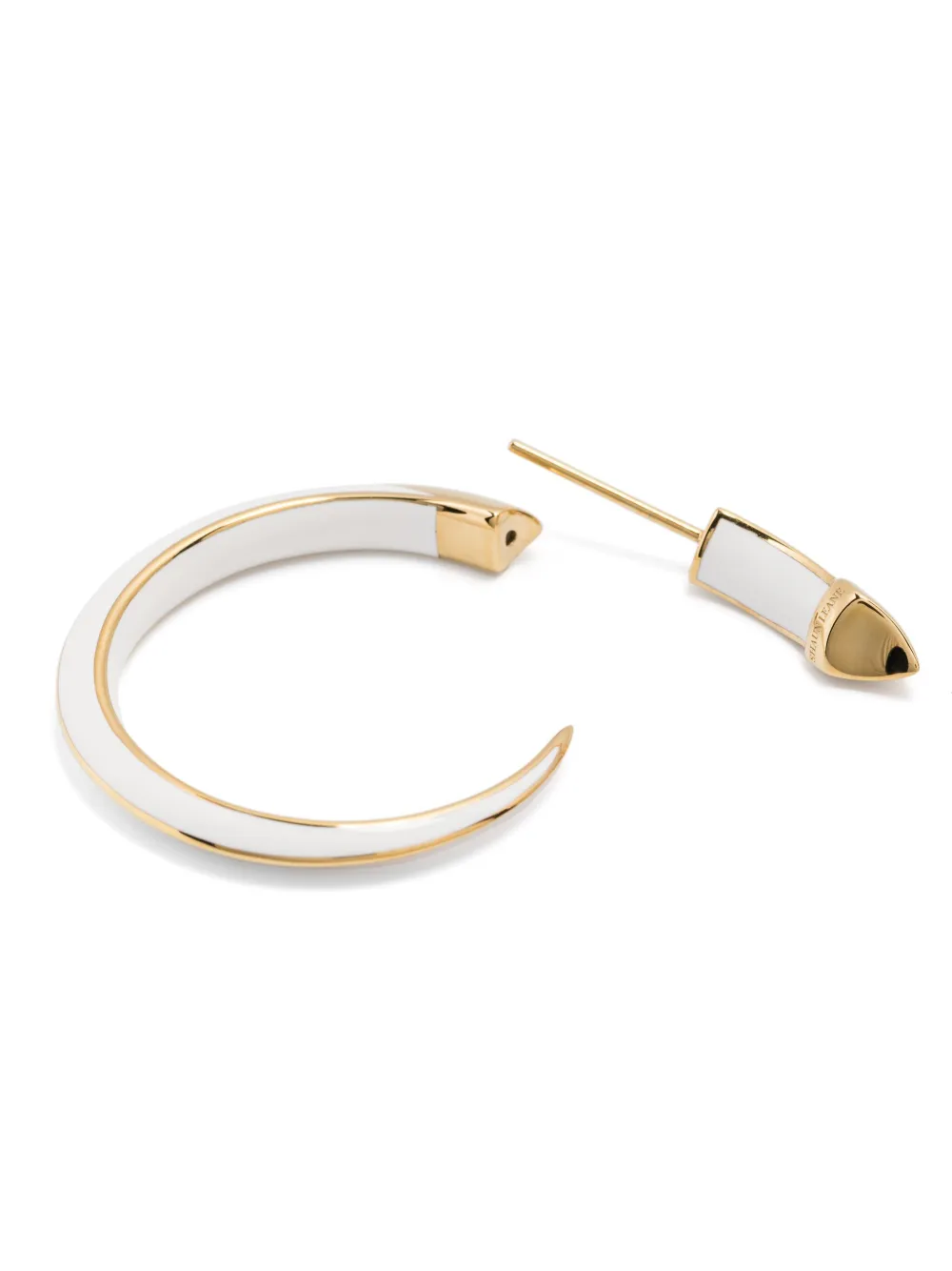 Shaun Leane sterling silver Sabre Solis hoop earrings | Image 2