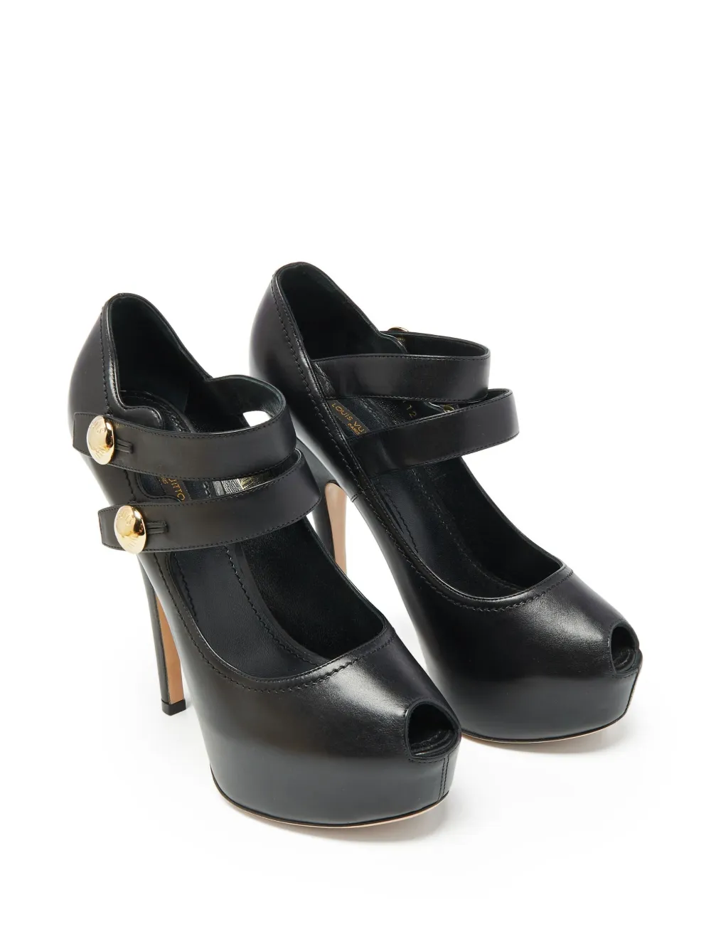 Louis Vuitton Pre-Owned Leren pumps - Zwart