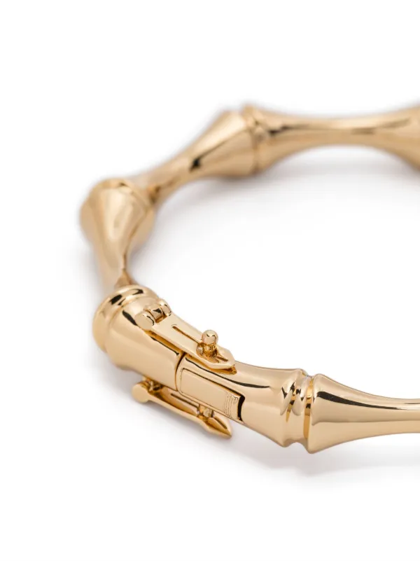 Eddie Borgo Bambu Bangle Bracelet | Gold | FARFETCH