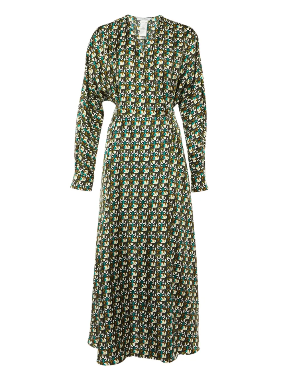 Max Mara vestido largo Corone con estampado floral | verde | Image 1