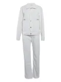 Gucci Pre-Owned buttoned denim set - White