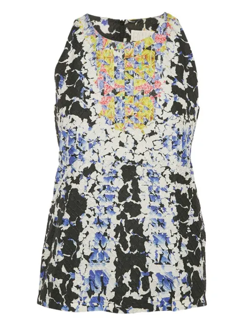 Peter Pilotto top con estampado floral de archivo 2023