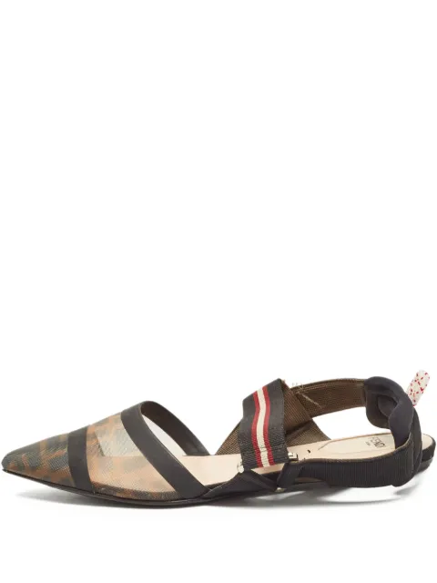 Fendi Pre-Owned Colibri slingback pumps 
