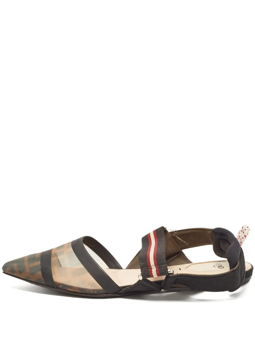 Fendi Pre-Owned Colibri slingback pumps | Brown | Image 1