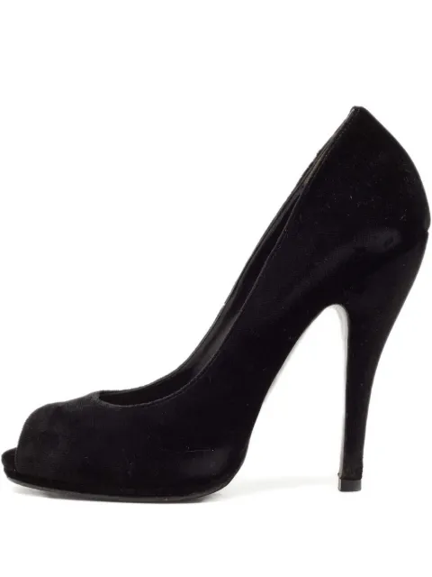 Gucci Pre-Owned 2024 120mm velvet pumps
