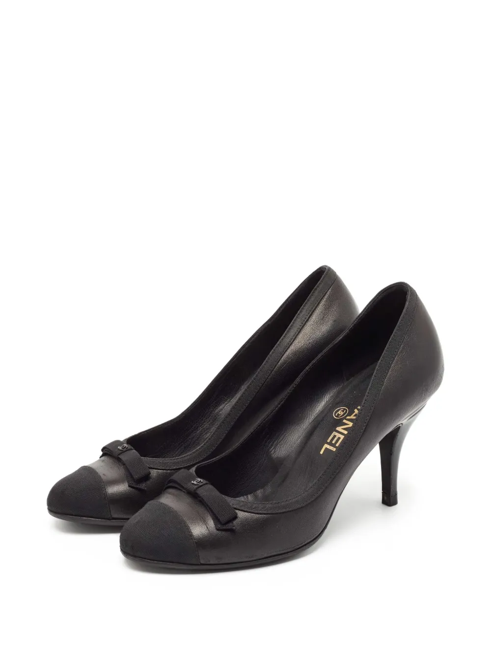 CHANEL Pre-Owned 85mm leather pumps | Image 2