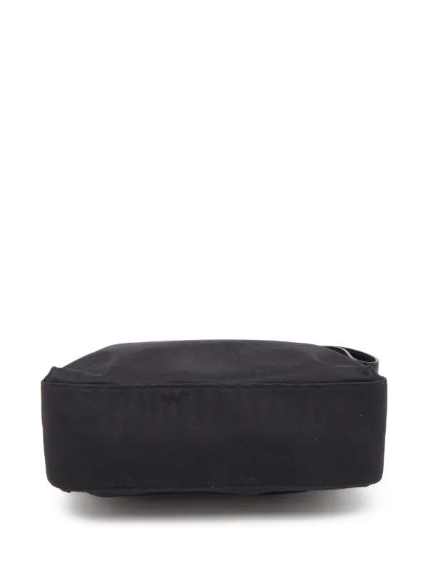Aigner Vintage Leather Shoulder Bag | Black | FARFETCH